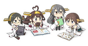 Chibi Anime Kancolle Wallpaper