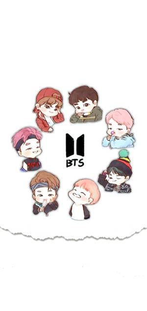 Chibi Bts Lockscreen Wallpaper