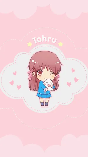 Chibi Fruits Basket Tohru Honda Wallpaper