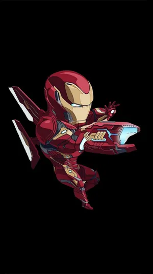 Chibi Iron Man Full Hd Wallpaper