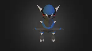 Chibi Rampardos Model Wallpaper