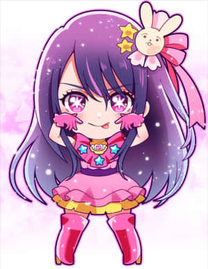 Chibi Style Anime Idol Wallpaper