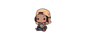 Chibi Style Valorant Raze Wallpaper