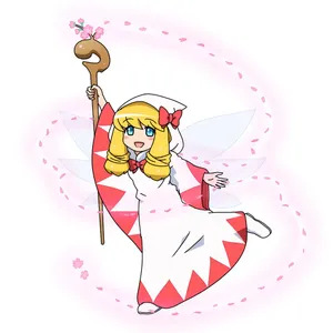 Chibi Style White Mage Final Fantasy Wallpaper