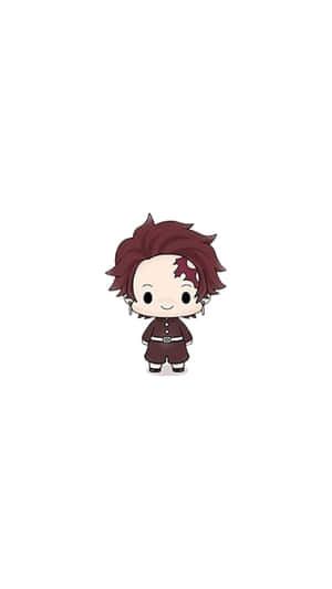 Chibi_ Tanjiro_ Anime_ Character Wallpaper