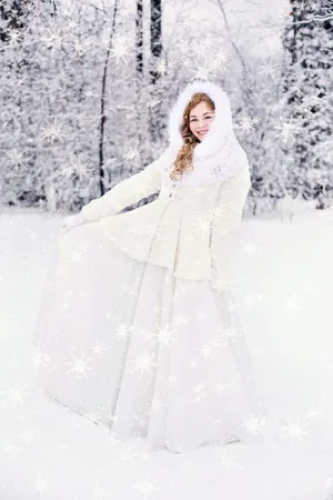 Chic And Cozy In Winter Fashion Wallpaper