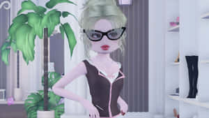 Chic Fashion Statement Wallpaper