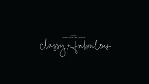 Chic Girl Quote Wallpaper