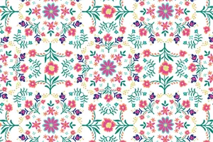 Chic Patterned Background Wallpaper