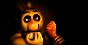 Chica The Chicken From Five Nights At Freddy's Wallpaper