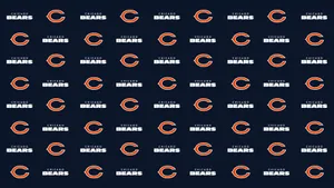 Chicago Bears Zoom Party Wallpaper