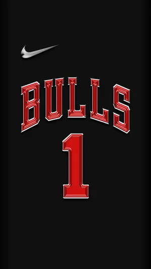 Chicago Bulls Number One Jersey Wallpaper Wallpaper