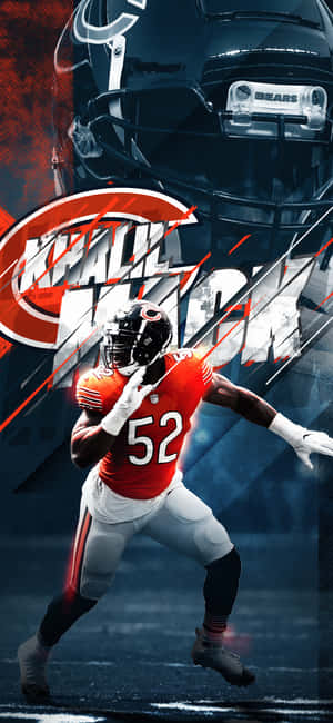 Chicago Sports Nfl Bears Khalil Mack Wallpaper