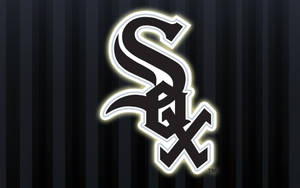 Chicago White Sox In Dark Stripes Wallpaper