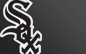 Chicago White Sox In Gray Fade Wallpaper