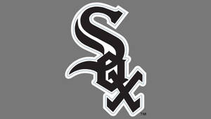 Chicago White Sox Logo In Gray Wallpaper