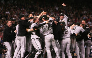 Chicago White Sox Team Celebration Wallpaper