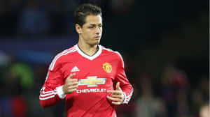 Chicharito Manchester United Kit Wallpaper