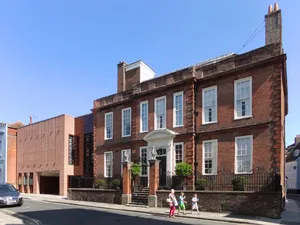 Chichester Traditional Brick Buildingwith Modern Extension Wallpaper