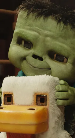 Chicken Jockey Minecraft Character Wallpaper