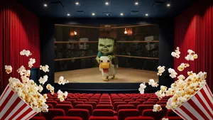 Chicken Jockey Movie Scene Wallpaper