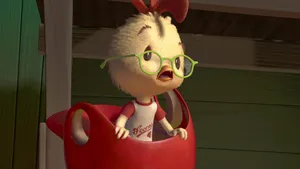 Chicken Little Baseball Scene Wallpaper