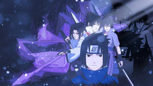 Chidori Faces Of Sasuke Wallpaper