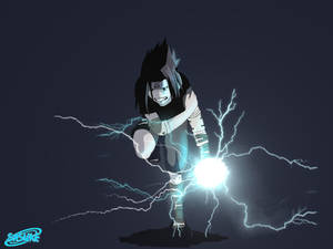 Chidori Sasuke Naruto Wallpaper