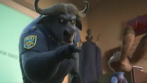 Chief Bogo And Judy Hopps Wallpaper