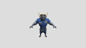 Chief Bogo Character Model Wallpaper