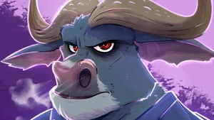 Chief Bogo Serious Expression Wallpaper