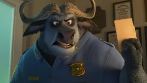 Chief Bogo Serious Expression Wallpaper
