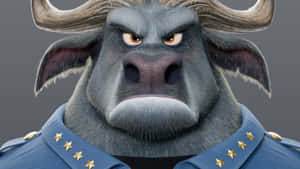 Chief Bogo Serious Expression Wallpaper
