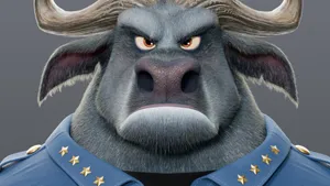 Chief Bogo Serious Expression Wallpaper