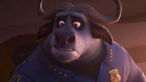 Chief Bogo Serious Expression Wallpaper