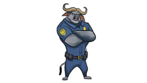 Chief Bogo Standing Proud Wallpaper