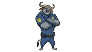 Chief Bogo Standing Proud Wallpaper