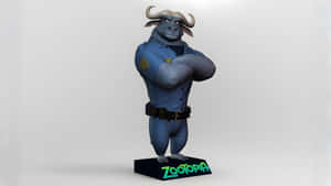 Chief Bogo Statue Wallpaper