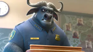 Chief Bogo Zootopia Police Wallpaper