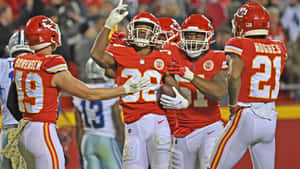 Chiefs Celebration Moment Wallpaper