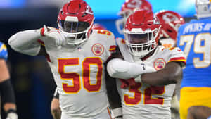 Chiefs Linebackers Celebration Wallpaper