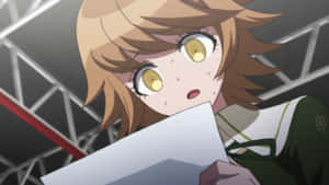 Chihiro Fujisaki Reading Danganronpa Pfp Wallpaper