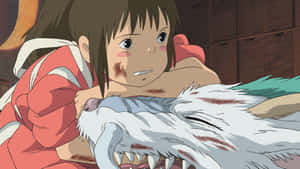 Chihiroand Haku Spirited Away Wallpaper