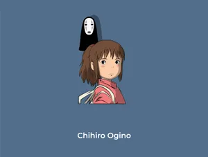 Chihiroand No Face Anime Characters Wallpaper