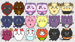 Chiikawa Character Collection Wallpaper