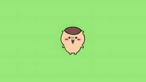 Chiikawa Character Cute Expression Wallpaper