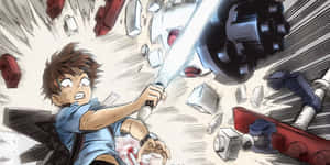 Child Emperor Battle Action Wallpaper