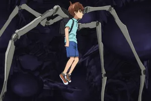 Child Emperor Mechanical Arm Assistance Wallpaper