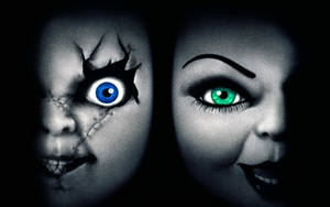 Child's Play Chucky And Tiffany Wallpaper