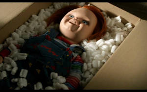 Child's Play Chucky Inside The Box Wallpaper